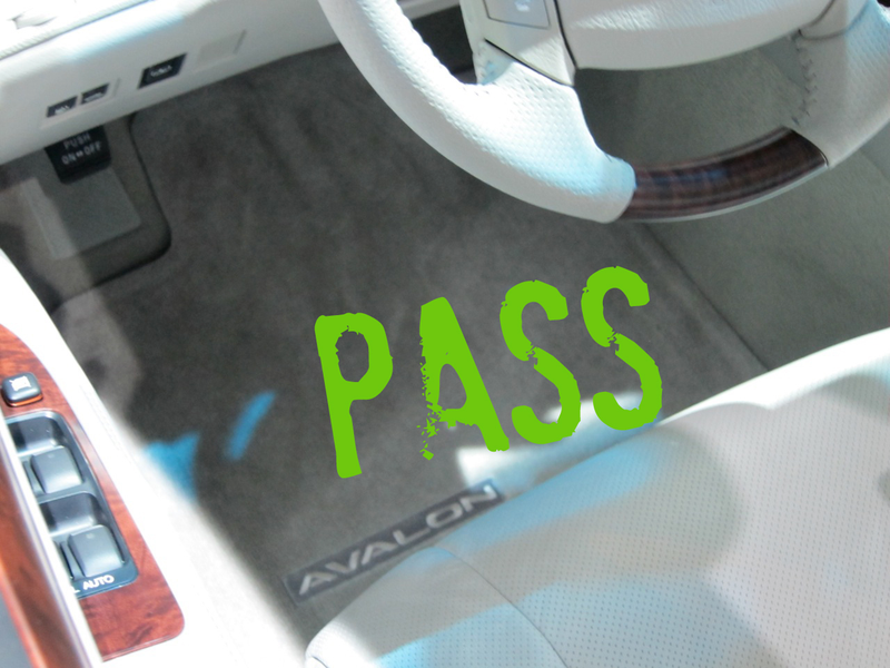 Illustration for article titled Toyota Recall: Three Chicago Show Vehicles Fail Floor Mat Check